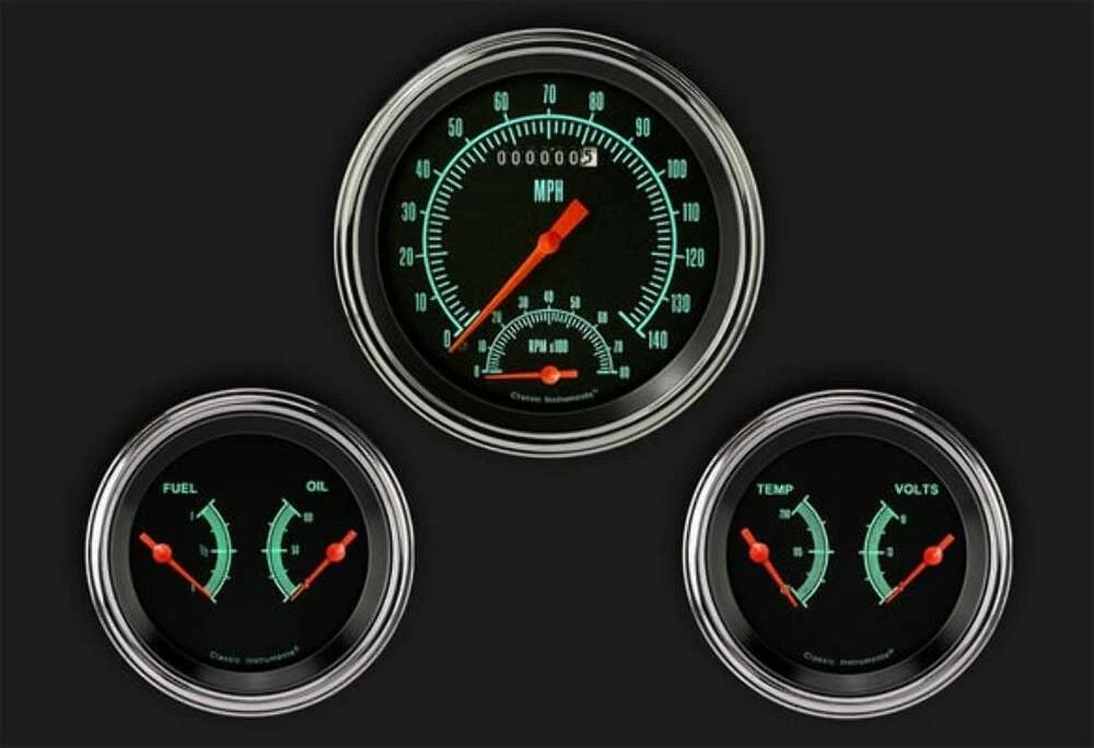 G-Stock Series Three Gauge Set GS61SLF